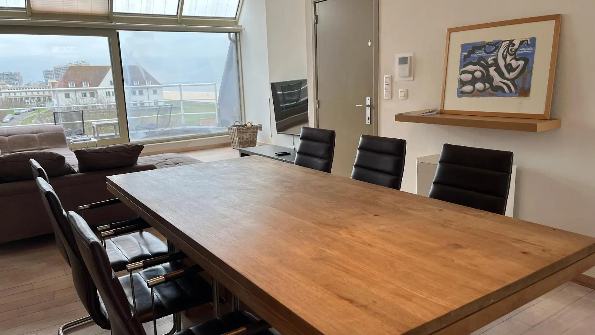 아파트 Penthouse De Vaughan -Luxe Appartement Met Zeezicht 오스텐드