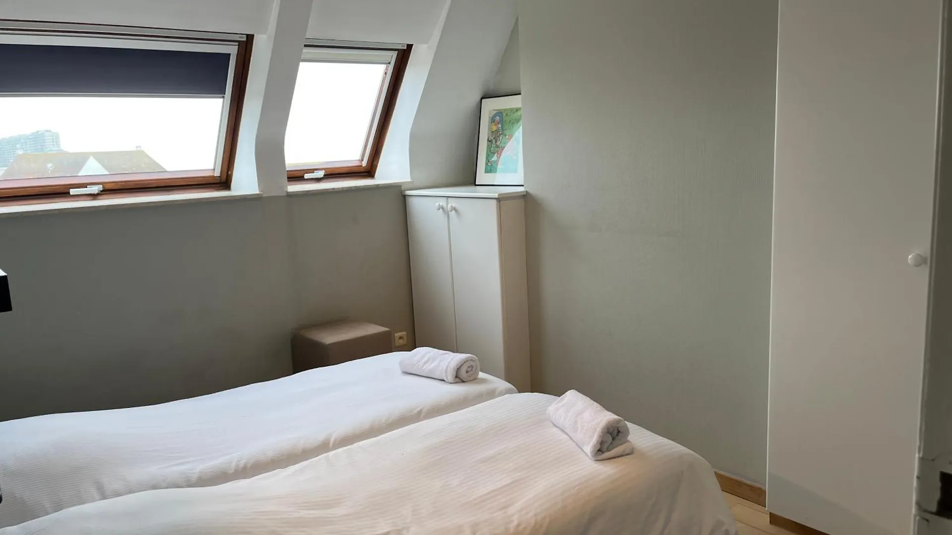아파트 Penthouse De Vaughan -Luxe Appartement Met Zeezicht 오스텐드 벨기에